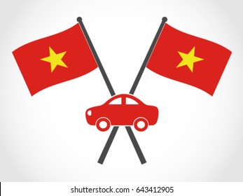 Vietnam Emblem Car Production