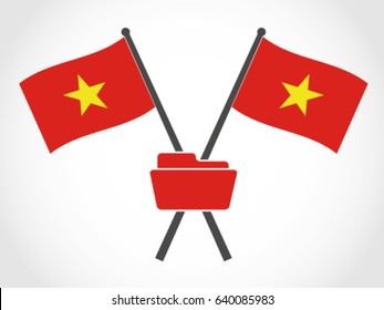 Vietnam Emblem Folder Files