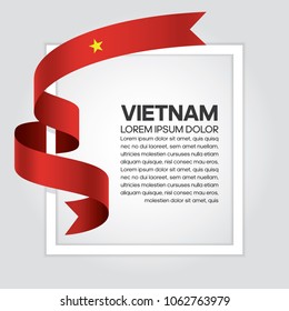Vietnam flag background