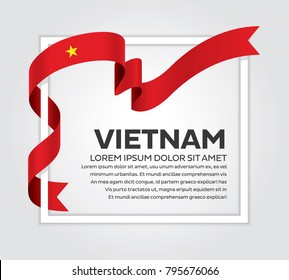 Vietnam flag background