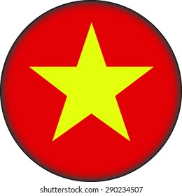 Vietnam flag botton