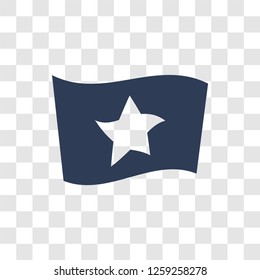 Vietnam flag icon. Trendy Vietnam flag logo concept on transparent background from Country Flags collection