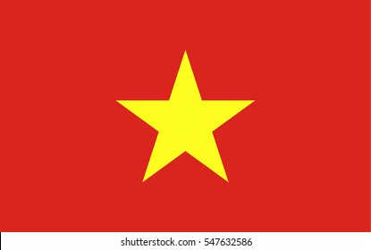Vietnam Flag vector