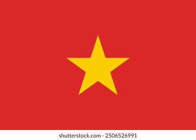 Vietnam flag vector illustration isolated reunification day 23rd April national day of vietnam 2nd September celebration banner flyer poster cover online media social media websites and print media