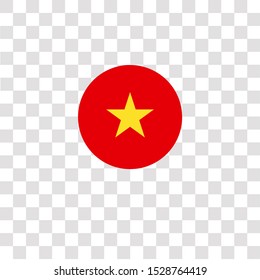 vietnam icon sign and symbol. vietnam color icon for website design and mobile app development. Simple Element from countrys flags collection for mobile concept and web apps icon.