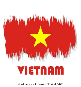 Vietnam Independence Day Flag background design