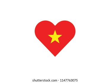 Vietnam love heart shape romantic love