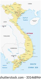 ベトナム地図 のイラスト素材 画像 ベクター画像 Shutterstock