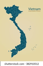 Vietnam Map