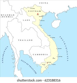 Vietnam Map