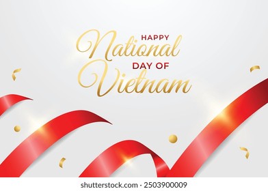 Vietnam national day design illustration collection