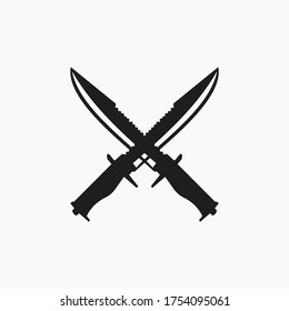 A Vietnam Rambo Knife Vector