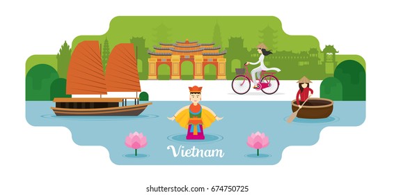 Vietnam Travel and Attraction, Landmarks, Tourism and Traditional Culture 