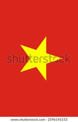 Vietnam Vertical Flag, Vertical Flag Vietnam