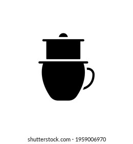 Vietnamese Coffee Icon In Vector. Logotype