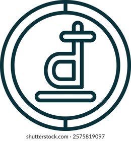 Vietnamese Dong Symbol Element For Design Graphic