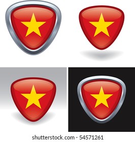 Vietnamese Flag Crest