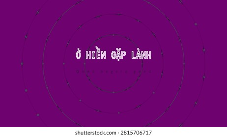 Vietnamese text conveying GOOD BEGETS GOOD white background text mask with graduated depth shadow layers