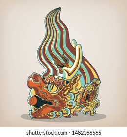 Vietnamese traditional decoration, Vietnamese dragon art