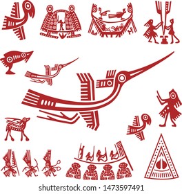 Vietnamese Traditional Pattern Illustration Vector Art, Vietnamese Styles