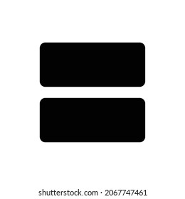 Agenda-Symbol anzeigen. Flaches Design einzeln auf weißem Hintergrund. Vektorgrafik