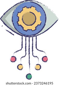 View ai hand drawn vector illustration
