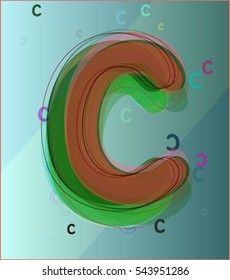 view and alphabet, shiny C around experience
