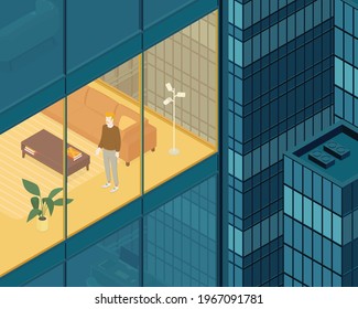 高層マンション 部屋 のイラスト素材 画像 ベクター画像 Shutterstock