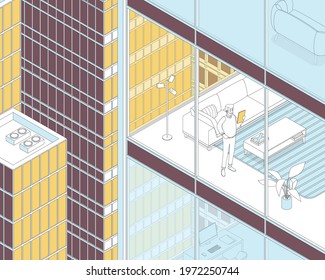 高層マンション 部屋 のイラスト素材 画像 ベクター画像 Shutterstock