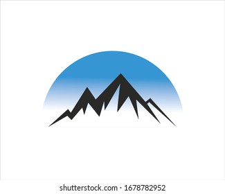 Vista del vector del logotipo de Iceberg Ártico