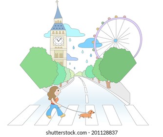 The view of Big Ben 