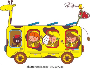The view of bus 