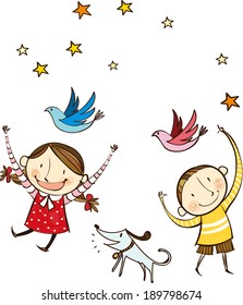 The view of children 