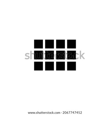 view comfy Icon. Flat style design isolated on white background. Vector illustration