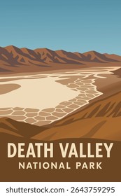From Dante’s View in Death Valley, the vast desert below stretches towards distant mountains, offering a dramatic and sweeping vista. 