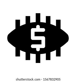 view dollar icon isolated sign symbol vector illustration - high quality black style vector icons

