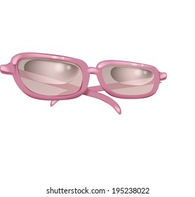 The view of eyeglass 
