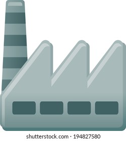 The view of factory 