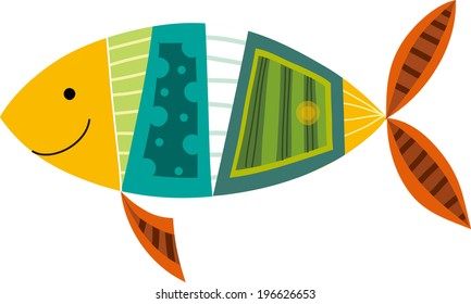The view of fish 