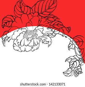 the view of the flower