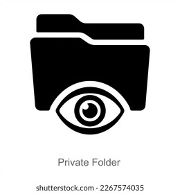View Folder and document icon concept