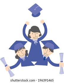 The view of graduates 