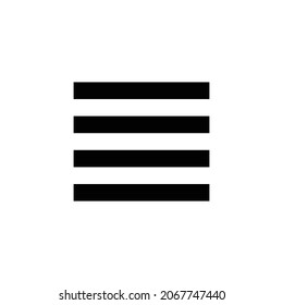 icono de encabezado de vista. Diseño de estilo plano aislado en un fondo blanco. Ilustración del vector