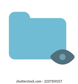 View Hidden Icon Solid Color