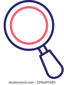 View Icon Color Vector Illustration