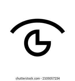 Ver icono aislado en fondo blanco