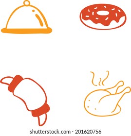 The view of icon set 