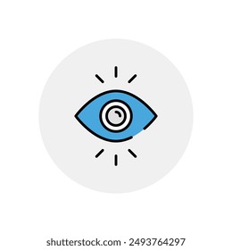 View icon vector stock illustration