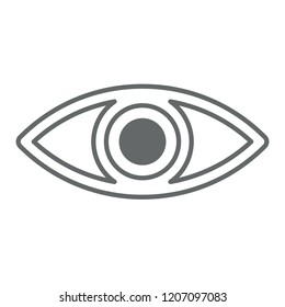 View line vector icon