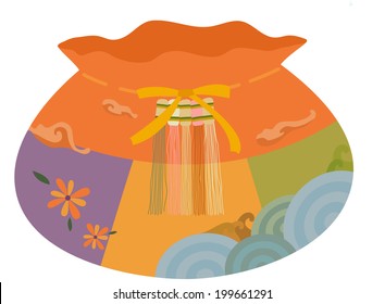 The view of lucky bag 